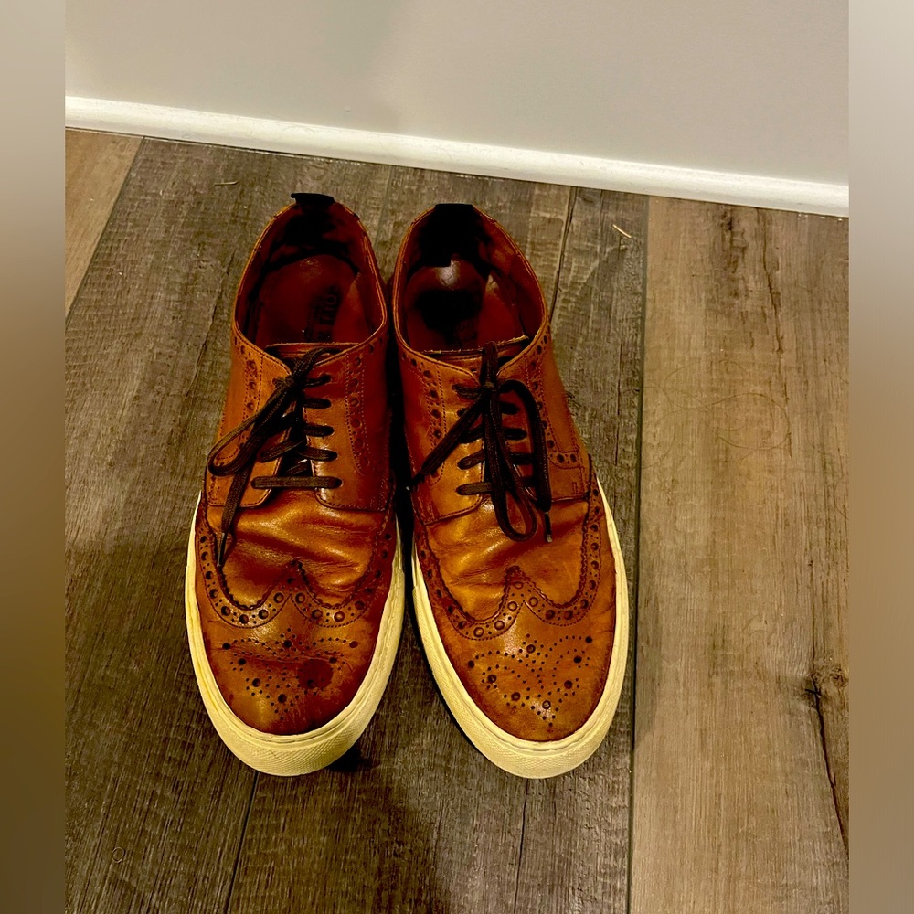 Cole Haan Mens Leather Sneakers Size 10